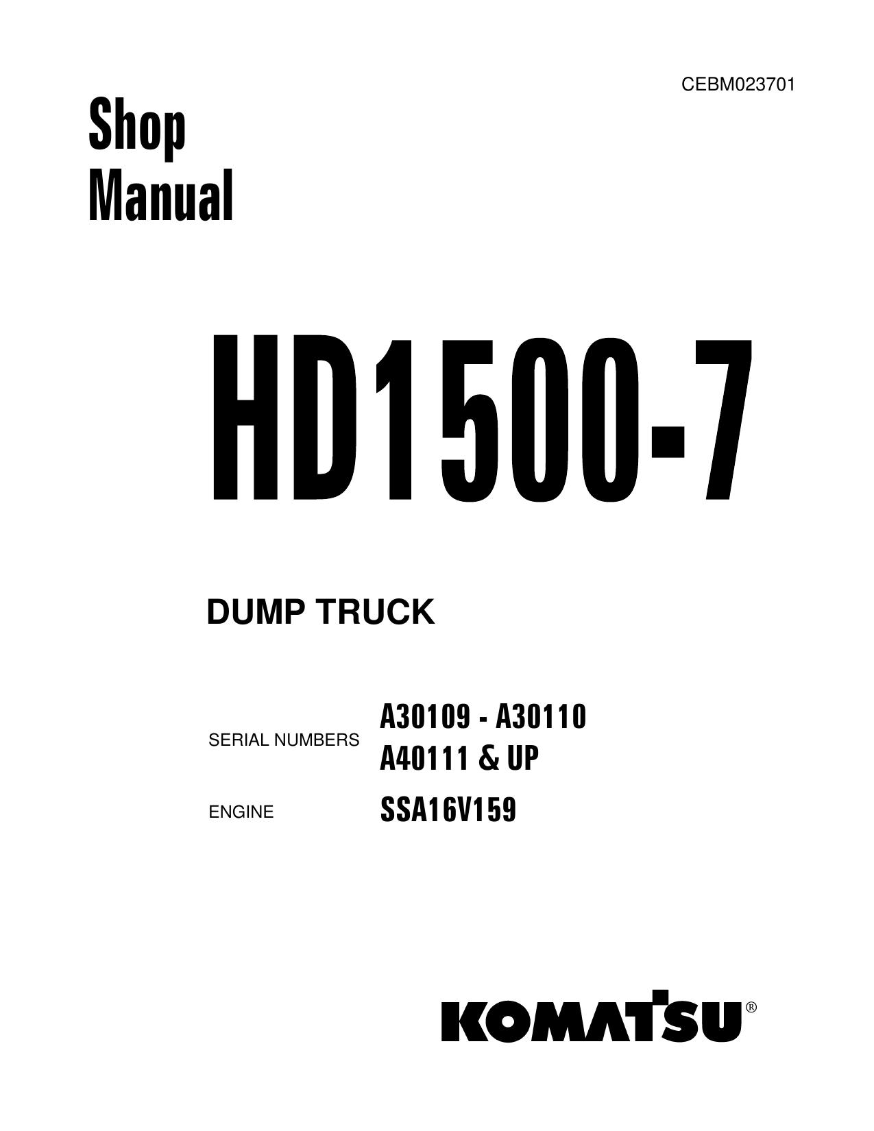 HD1500-7 Shop Manual (3)
